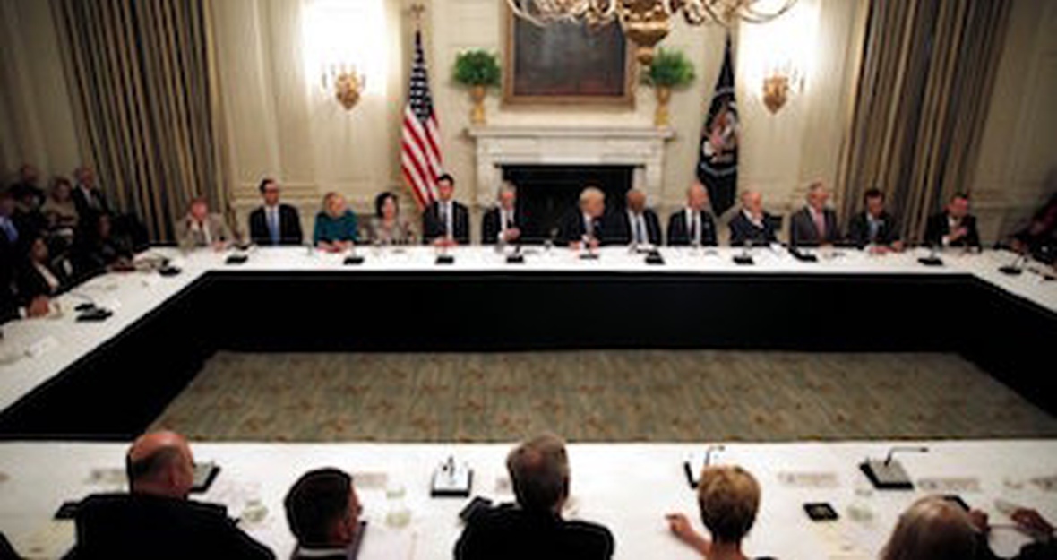 Tell CEOs who attend Trump's Technology Council to #QuitTheCouncil now!