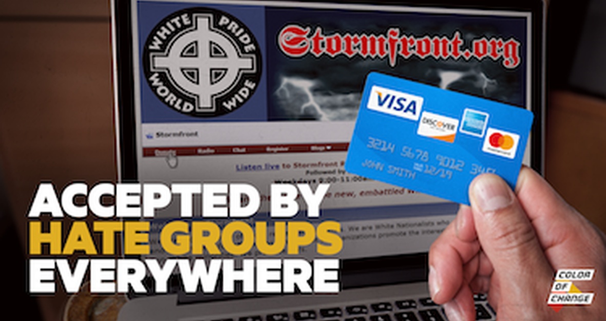 Stop corporate funders of hate groups