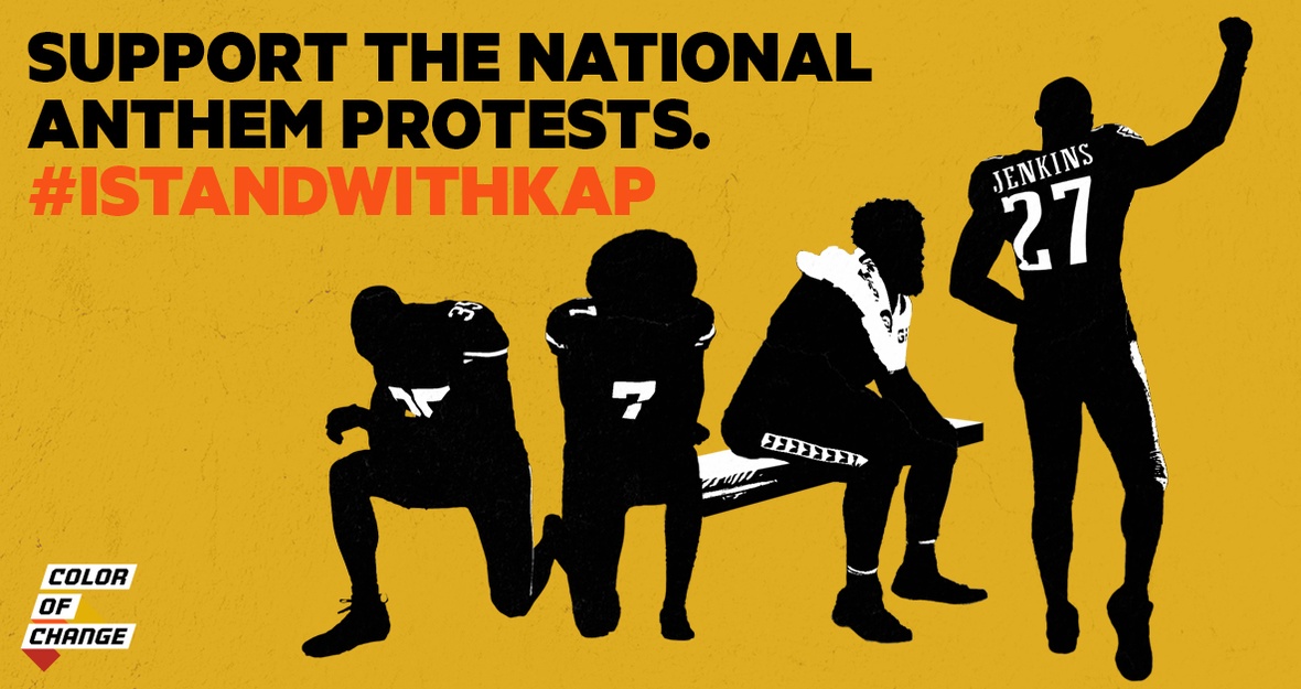 Support the National Anthem Protests
